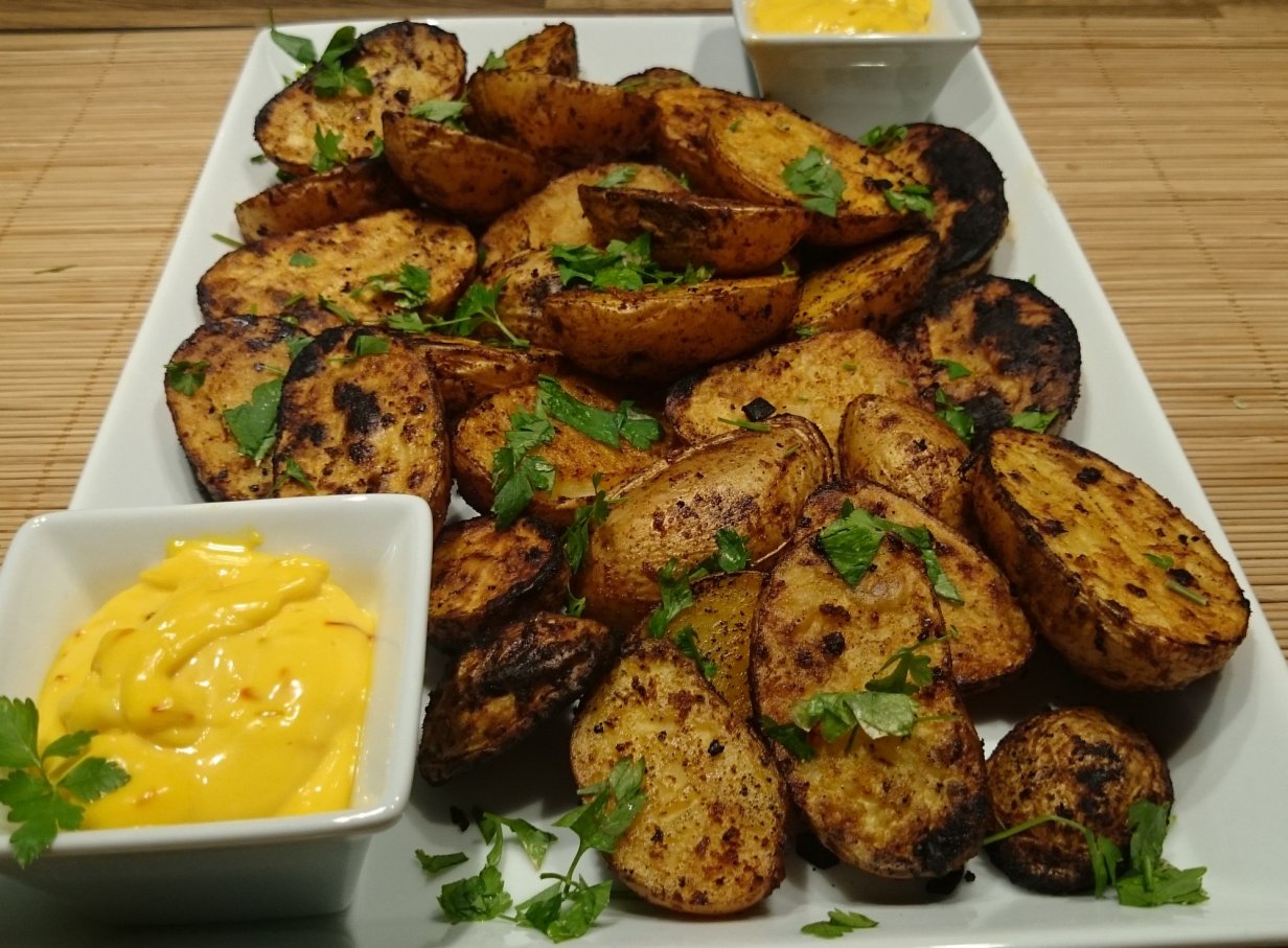 Neue Kartoffeln mit scharfer Aioli – CineCollision